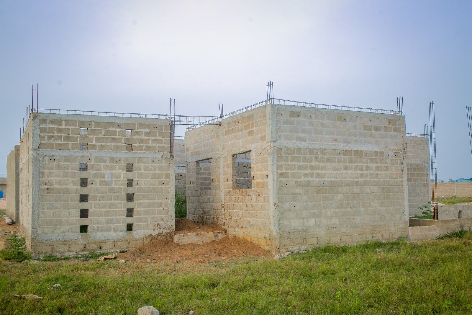 Chantier de construction du Daara de Médina Taïba